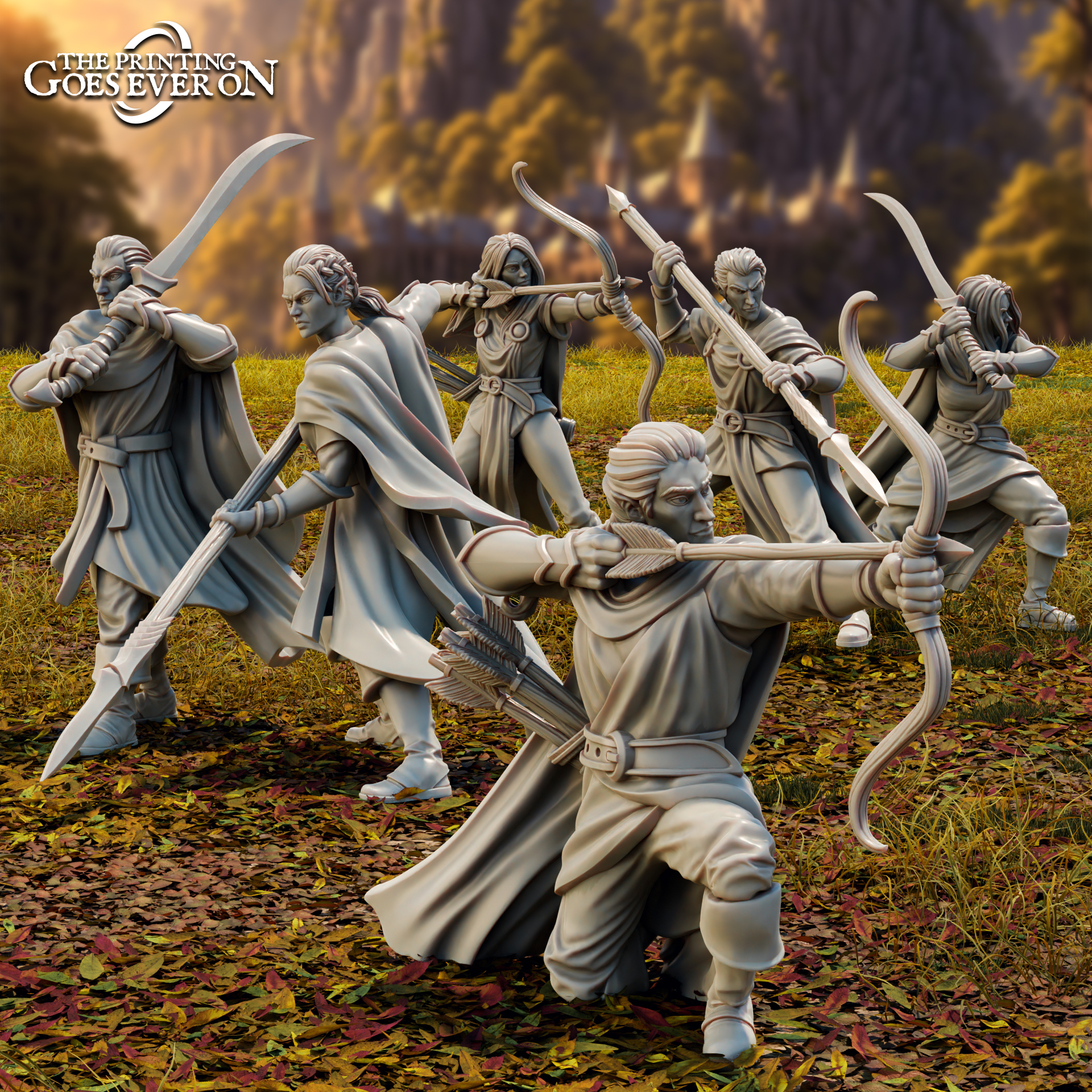 Wood Elves - Presupported